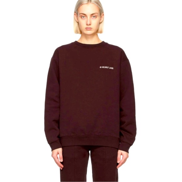 Helmut Lang Black Crew Neck Sweater - Picture 1 of 9